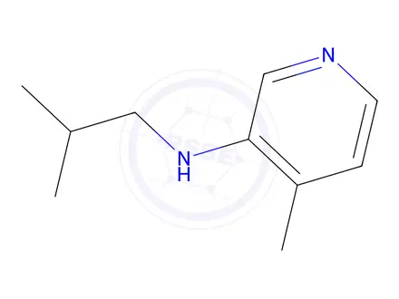 Chemical structure of n-Isobutyl-4-methylpyridin-3-amine