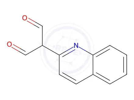 Chemical structure of 2-(2-QUINOLYL)MALONDIALDEHYDE