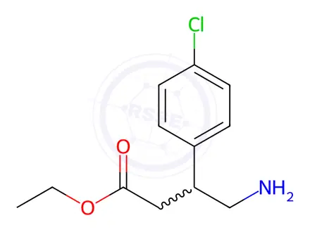 Chemical structure of Baclofen Impurity 95