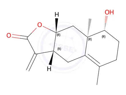 Chemical structure of Ivangustin