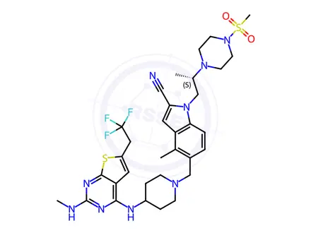 Chemical structure of Ziftomenib