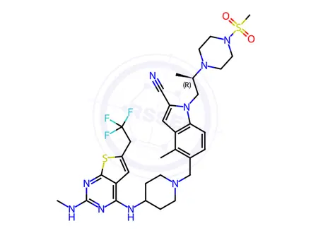 Chemical structure of Ziftomenib Impurity 1