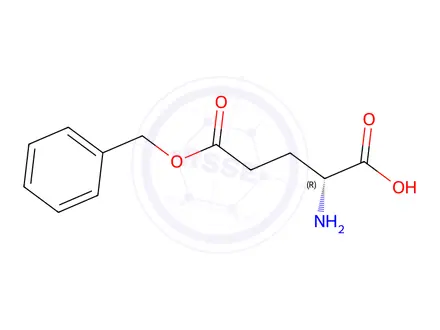 Chemical structure of H-D-Glu(OBzl)-OH