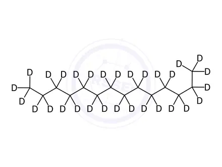 Chemical structure of N-TETRADECANE-D30