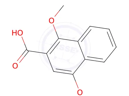Chemical structure of 1,4-Dimethoxynaphthalene-2-carboxylic Acid