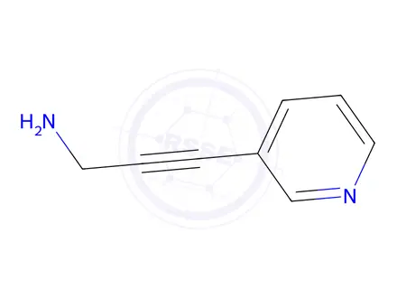 Chemical structure of 3-(pyridin-3-yl)prop-2-yn-1-amine