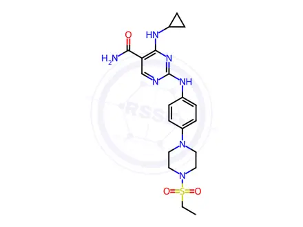 Chemical structure of Cerdulatinib