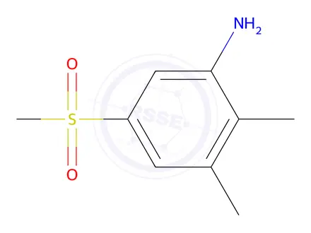 Chemical structure of 5-methanesulfonyl-2,3-dimethylaniline