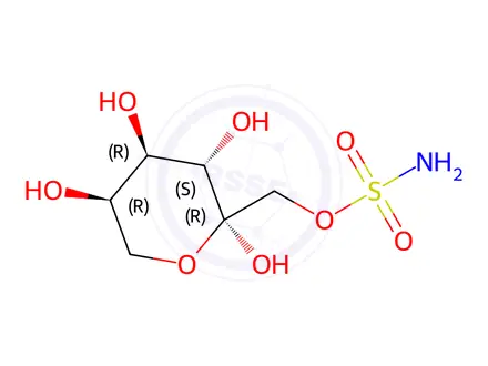 Chemical structure of Topiramate Impurity 70