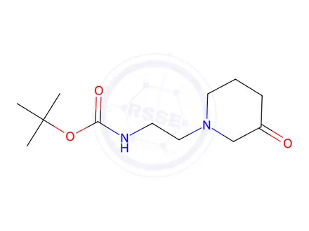 Chemical structure of N-Boc-1-(2-AMino-ethyl)-piperidin-3-one