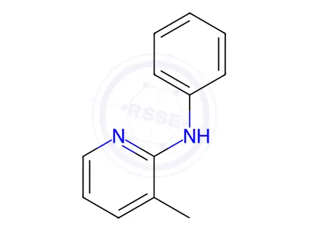 Chemical structure of 3-Methyl-N-phenylpyridin-2-amine
