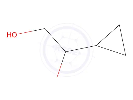 Chemical structure of 1-cyclopropylethane-1,2-diol
