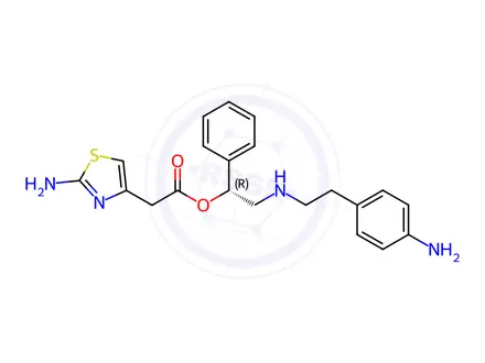 Chemical structure of Mirabegron Impurity MH