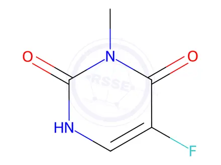 Chemical structure of 5-fluoro-3-methylpyrimidine-2,4(1H,3H)-dione