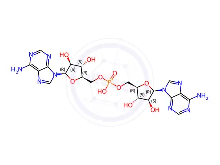 Chemical structure of Adenosine Impurity 173
