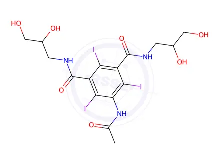 Chemical structure of Iodixanol EP Impurity B