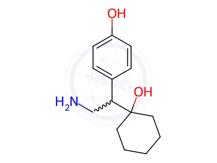 Chemical structure of D,L-N,N-Didesmethyl-O-desmethyl Venlafaxine