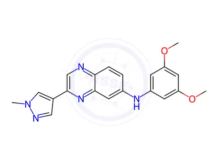 Chemical structure of Erdafitinib Impurity 1