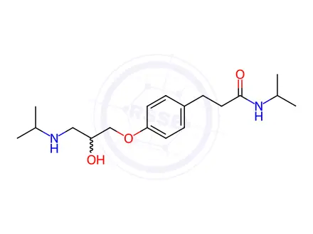 Chemical structure of Esmolol Isopropyl Amide (USP)