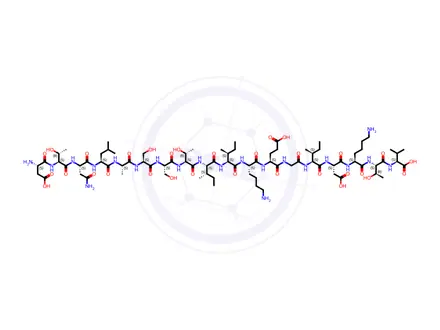 Chemical structure of PEPTIDE M