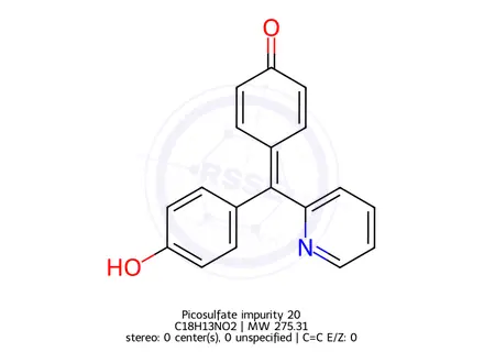 Chemical structure of Picosulfate Impurity 58