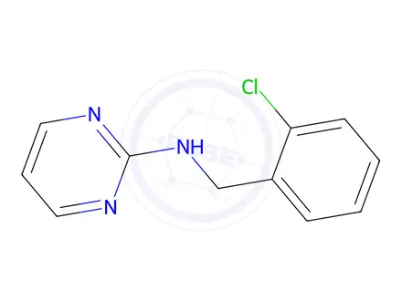 Chemical structure of N-(2-Chlorobenzyl)pyrimidin-2-amine