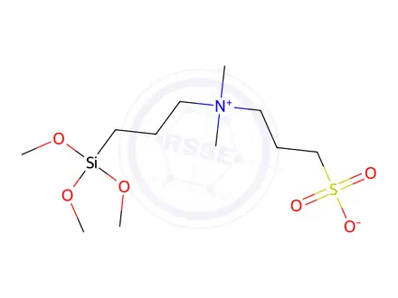 Chemical structure of 3-{[DIMETHYL(3-TRIMETHOXYSILYL)PROPYL]AMMONIO}PROPANE-1-SULFONATE, tech 95