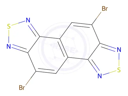 Chemical structure of 5,10-Dibromonaphtho[1,2-c:5,6-c']bis([1,2,5]thiadiazole)