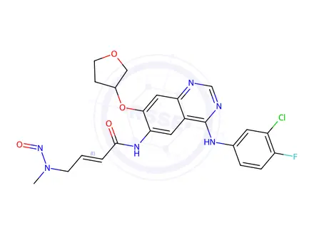Chemical structure of Afatinib Impurity 87