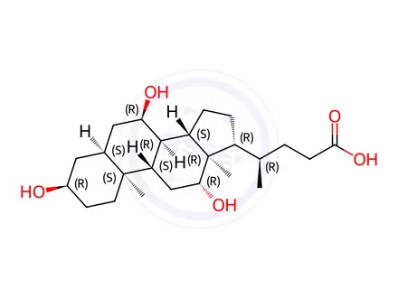 Chemical structure of 12ß-Hydroxyisocholic Acid