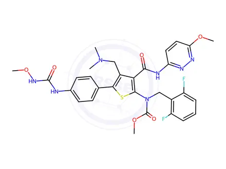 Chemical structure of Relugolix Impurity 285