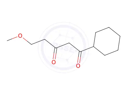 Chemical structure of 1-Cyclohexyl-5-methoxypentane-1,3-dione