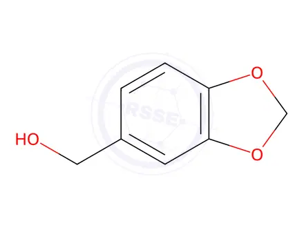 Chemical structure of Piperonyl alcohol
