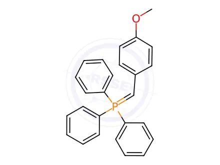 Chemical structure of (4-Methoxybenzylidene)triphenylphosphorane