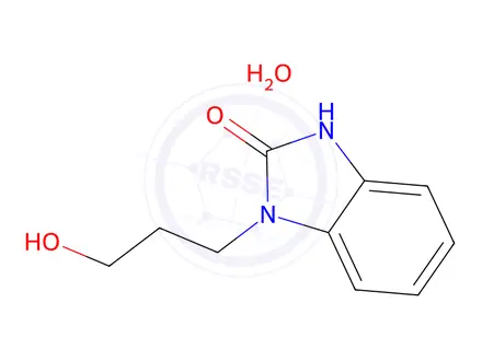Chemical structure of 3-(3-Hydroxypropyl)-1H-benzimidazol-2-one hydrate