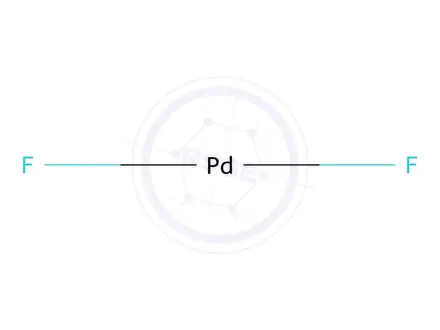 Chemical structure of PALLADIUM DIFLUORIDE