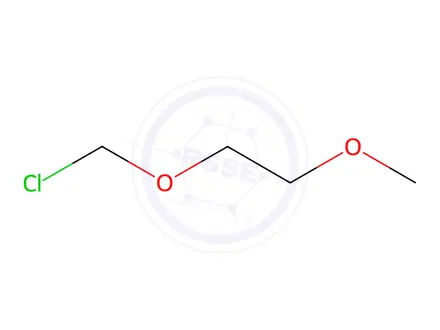 Chemical structure of 2-Methoxyethoxymethyl Chloride