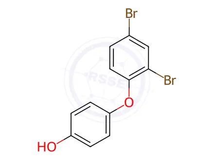 Chemical structure of 4'-Hydroxy-2,4-dibromodiphenyl ether