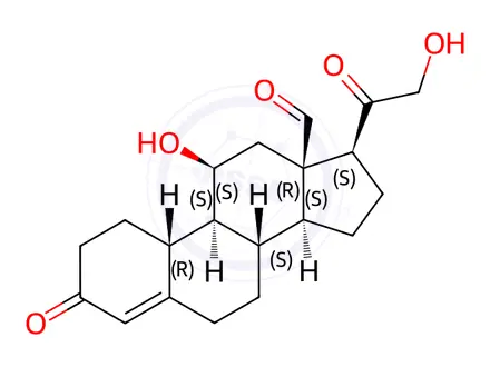 Chemical structure of Aldosterone Impurity 19
