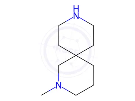 Chemical structure of 2-Methyl-2,9-diazaspiro[5.5]undecane