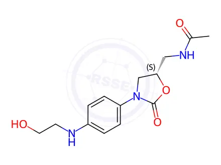 Chemical structure of Linezolid Impurity 233
