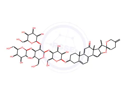Chemical structure of spiroakyroside