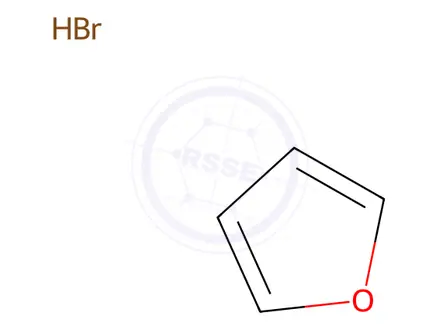 Chemical structure of Furanium Bromide
