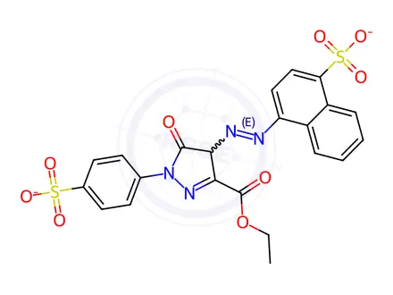 Chemical structure of Orange B