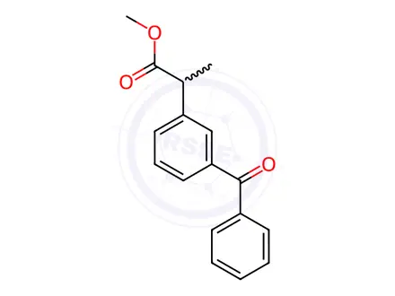 Chemical structure of Ketoprofen Methyl Ester
