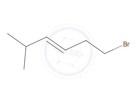 Chemical structure of 1-Bromo-5-methylhex-3-ene