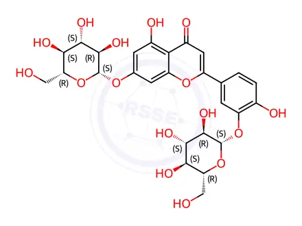 Chemical structure of Luteolin-3,7-di-O-glucoside