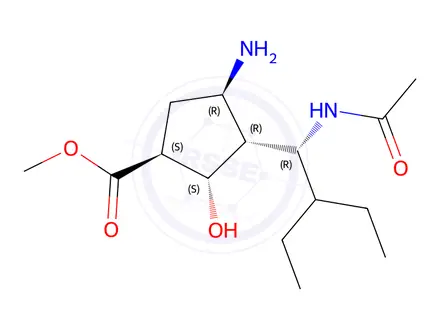 Chemical structure of Peramivir Impurity 158