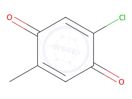 Chemical structure of 2-Chloro-5-methyl-1,4-benzoquinone
