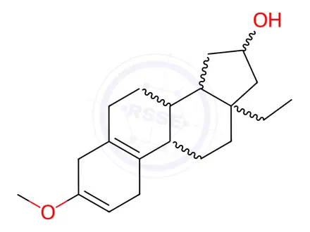 Chemical structure of Levonorgestrel EP Impurity Q